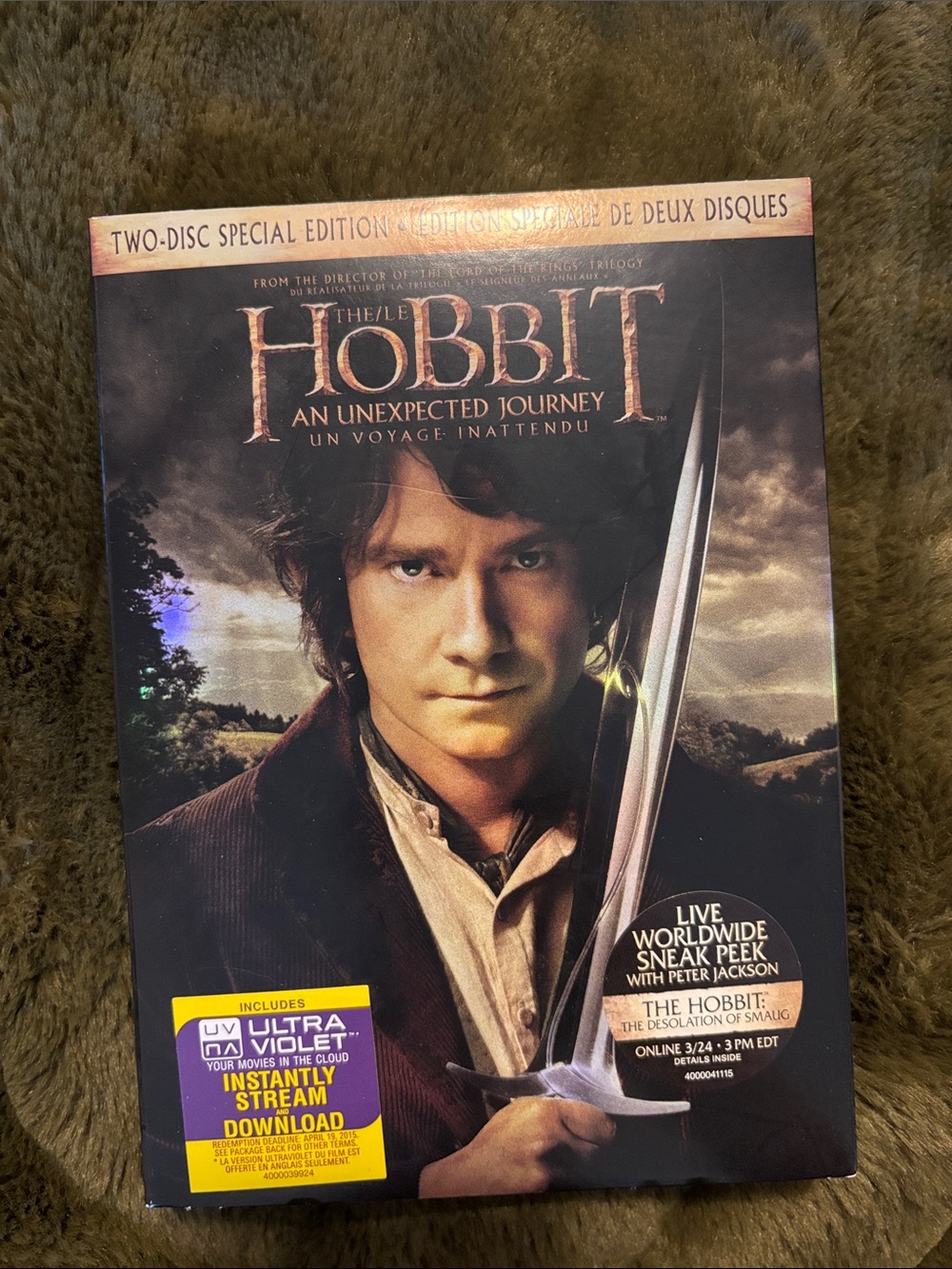 4/$25 - The Hobbit: An Unexpected Journey Special Edition DVD
